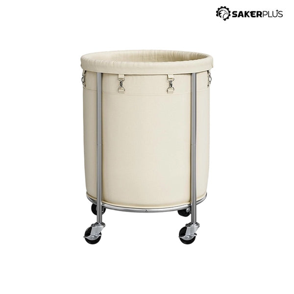 Sakerplus® Rolling Laundry Hamper With Removable Bag