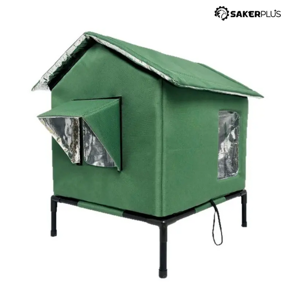 Sakerplus® Insulated Waterproof Outdoor Feral Cat House