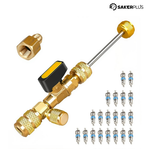 Sakerplus® AC Valve Core Remover Installer Tool