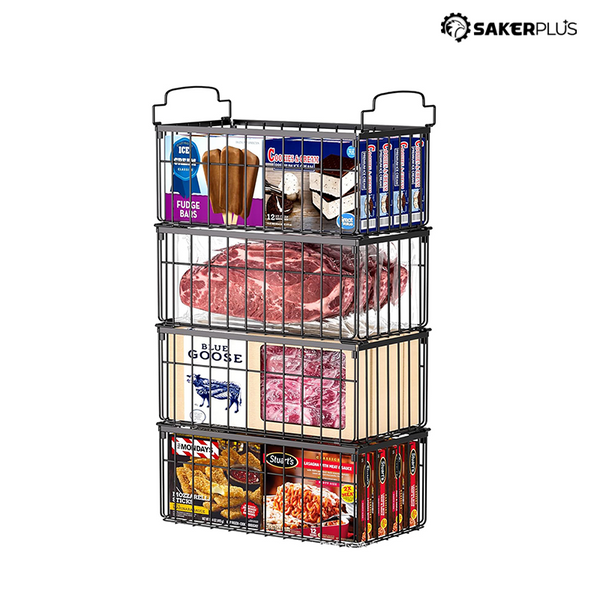 Sakerplus® Freezer Organizer Bins