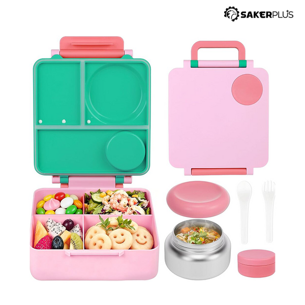Sakerplus® Kids Insulated Leakproof Bento Lunch Box