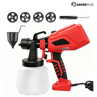 Sakerplus® Electric Adjustable Spray Paint Gun
