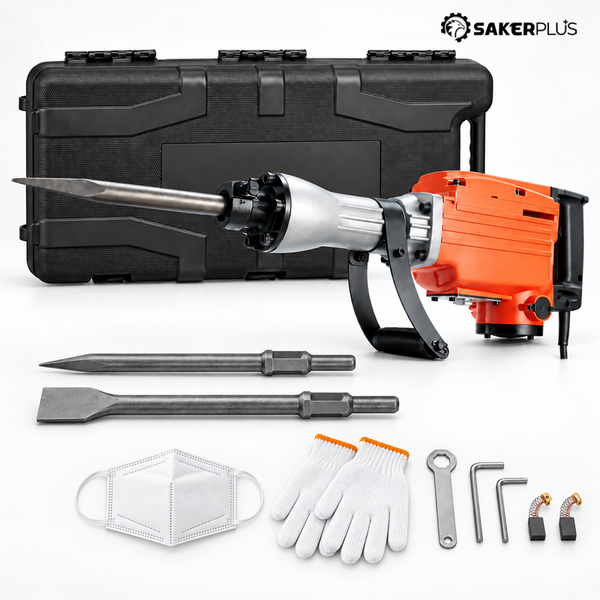 Sakerplus® Heavy Duty Concrete Demolition Jack Hammer