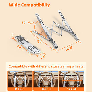 Sakerplus® Steering Wheel Tray Car Desk