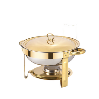 Sakerplus® Round Stainless Steel Chafing Set