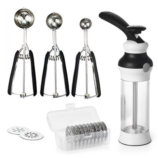 Sakerplus® Cookie Press And Cookie Scoop Set