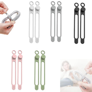 Sakerplus® Silicone Cable Organizer For Cables