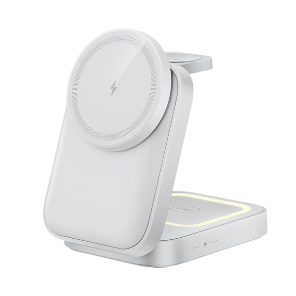Sakerplus® 3-In-1 Foldable Magnetic Wireless Charging Station