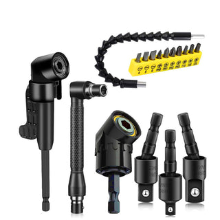 Sakerplus® 17Pcs Flexible Right Angle Drill Attachment