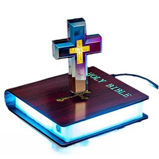 Lámpara de cruz flotante magnética levitante Sakerplus®