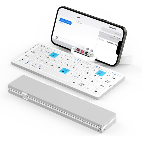 Teclado inalámbrico Bluetooth Saker con panel táctil
