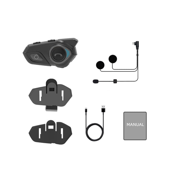 Sakerplus® Bluetooth Motorcycle Helmet Intercom System