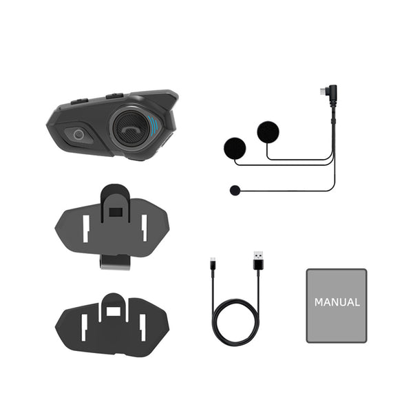Sakerplus® Bluetooth Motorcycle Helmet Intercom System