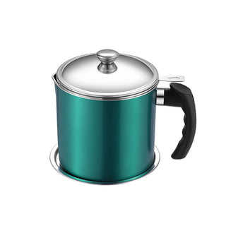 Sakerplus® Stainless Steel Oil Pot with Filter