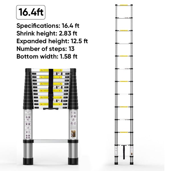 Escalera extensible plegable portátil Sakerplus®