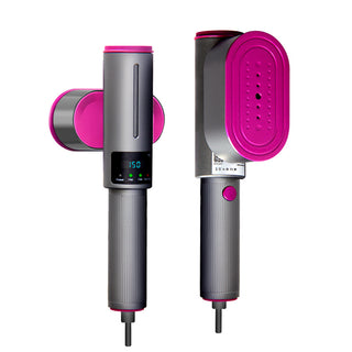 Sakerplus® 2-in-1 Clothes Steamer Iron – Powerful 1200W Dual-Function Garment Steamer and Dry Iron for Shirts, Dresses, Delicate Fabrics, and Travel | Ceramic-Coated Aluminum Plate for Smooth Gliding and No Snags