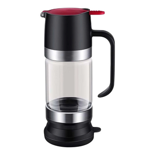 Sakerplus® Glass Honey Syrup Dispenser Jar