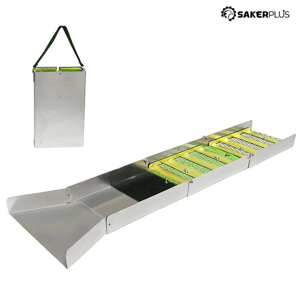 Sakerplus® Folding Sluice Box Gold Panning Kit