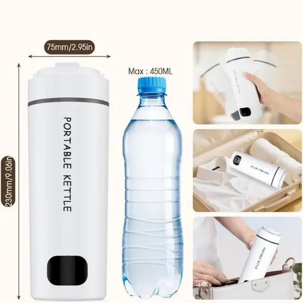 Sakerplus® Stainless Steel Small Electric Kettle