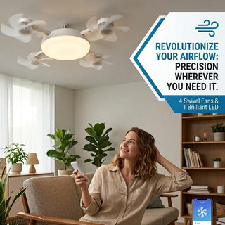 Sakerplus® Remote Control Ceiling Fan Light Bulb