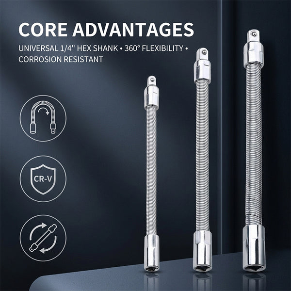 Sakerplus® Flexible Drill Socket Extension Adapter