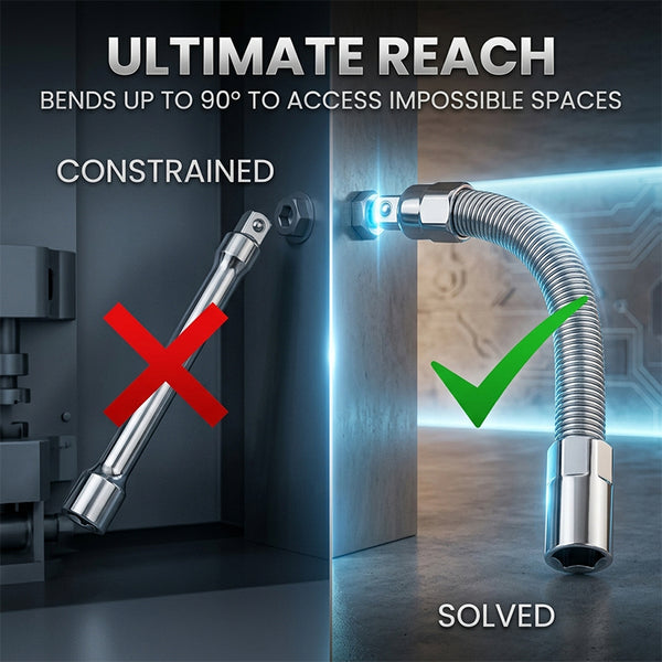 Sakerplus® Flexible Drill Socket Extension Adapter