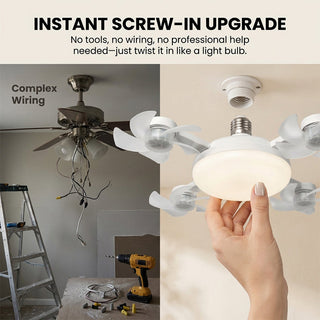 Sakerplus® Remote Control Ceiling Fan Light Bulb