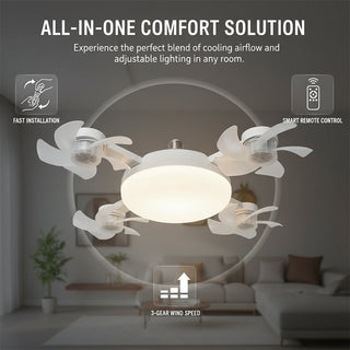Sakerplus® Remote Control Ceiling Fan Light Bulb