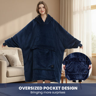 Sakerplus® Oversized Wearable Heated Blanket Hoodie
